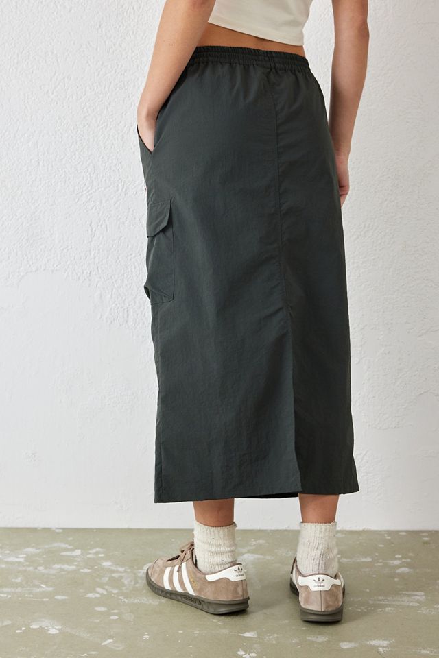 Russell Athletic Gonna Midi Cargo in Nylon Nero #2
