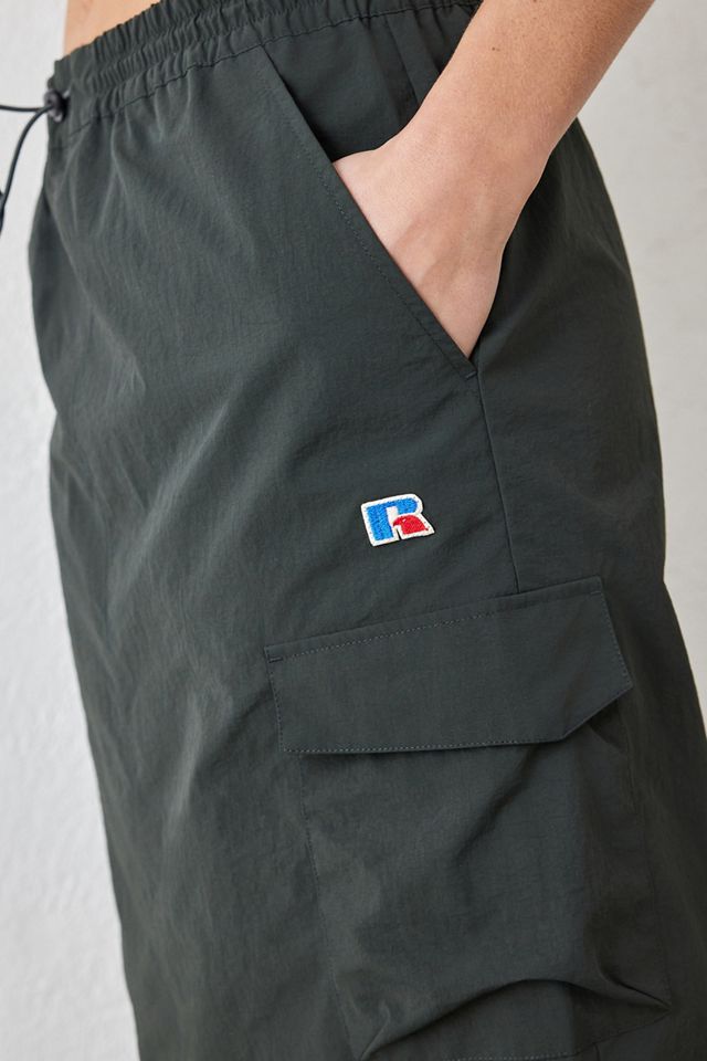 Russell Athletic Gonna Midi Cargo in Nylon Nero #3