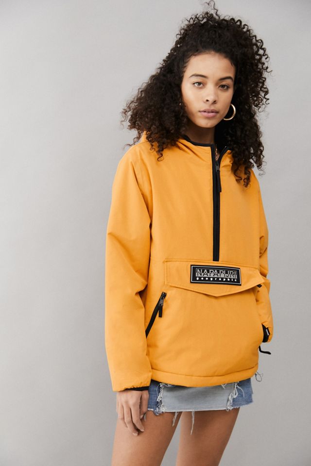 NAPAPIJRI Yellow Rainforest Taika Jacket Urban Outfitters UK