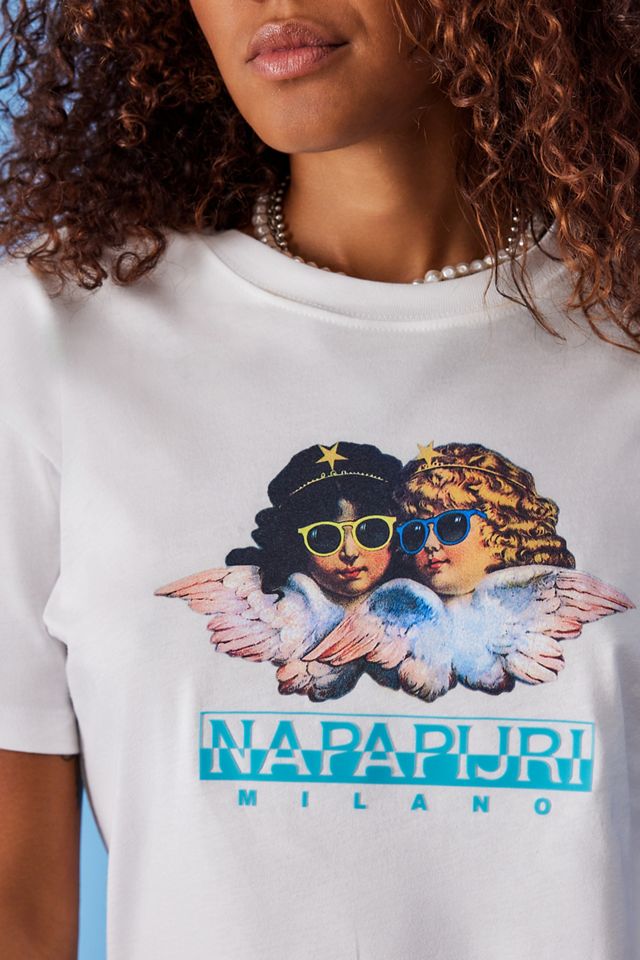 Napapijri x Fiorucci White T-Shirt #2