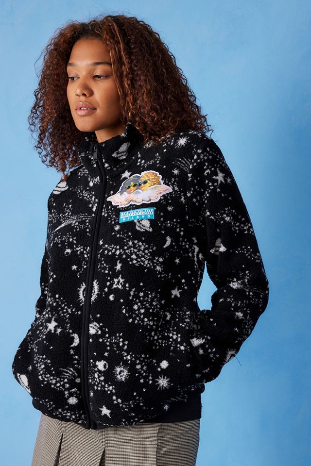 Napapijri x Fiorucci chaqueta de lana con cremallera Urban