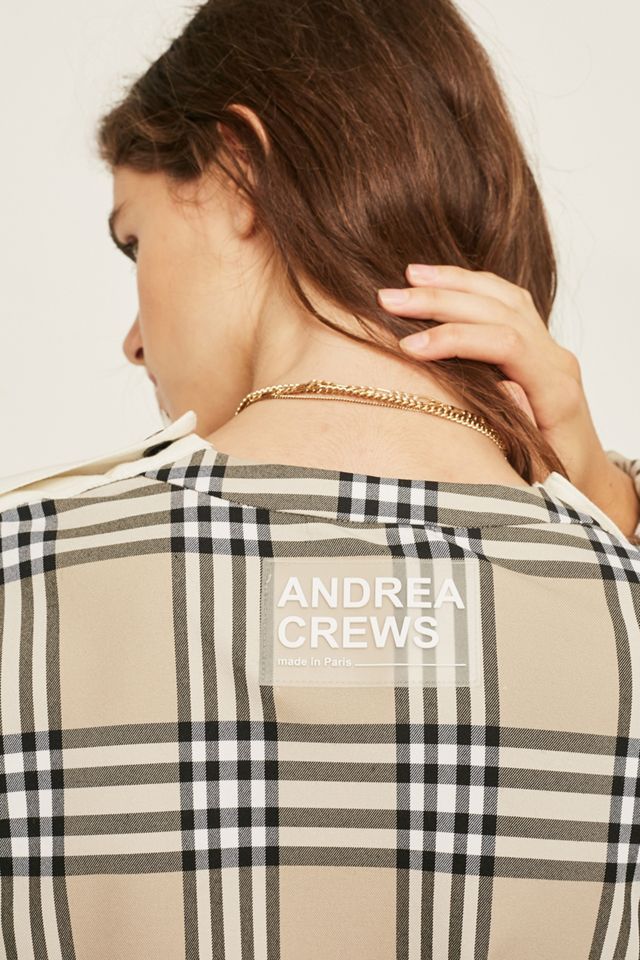 Andrea Crews - Haut à carreaux #2