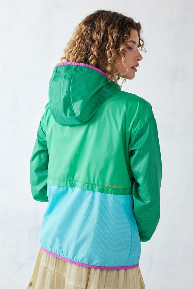 Cotopaxi Green Teca Quarter-Zip Windbreaker  #4