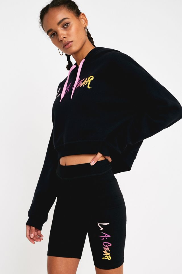 LA Gear Black Cycling Shorts Urban Outfitters UK