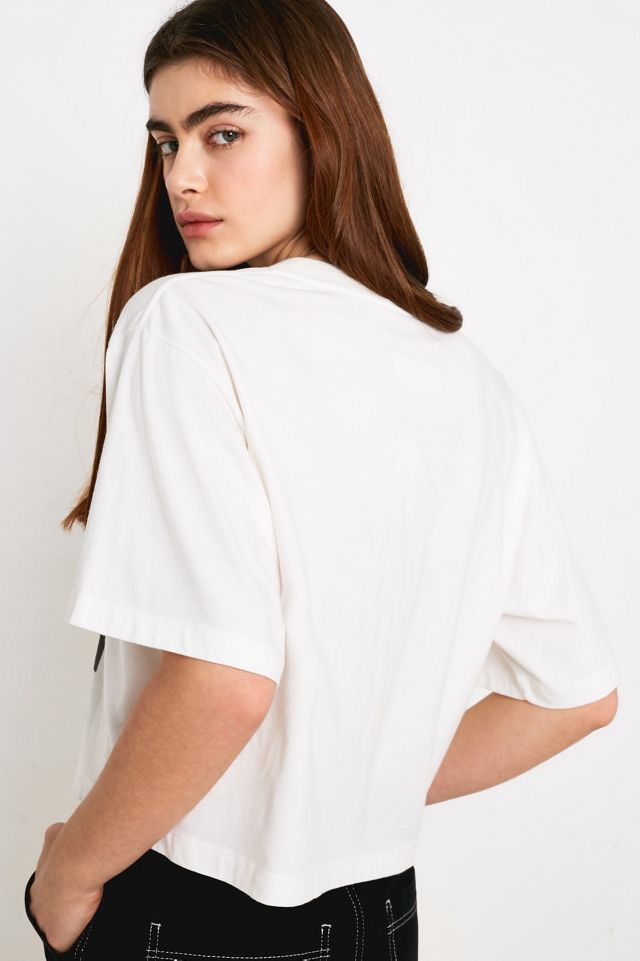 MM6 - T-shirt motif chaise à logo blanc #2