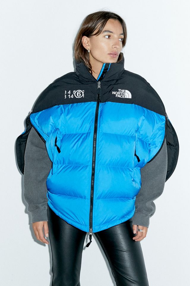 MM6 Maison Margiela x The North Face Blue Puffer Jacket | Urban