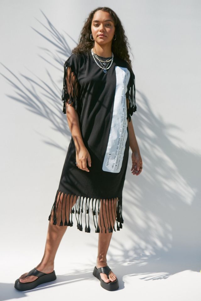 Fringe shop shirt dress