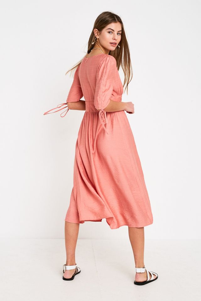 NARRATED Pink Midi Tea Dress #1