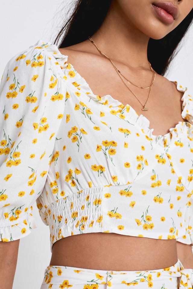 NARRATED Daisy Print Blouse #1