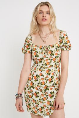 Urban outfitters orange dress sale