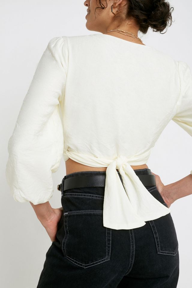 NARRATED Wrap Blouse #1
