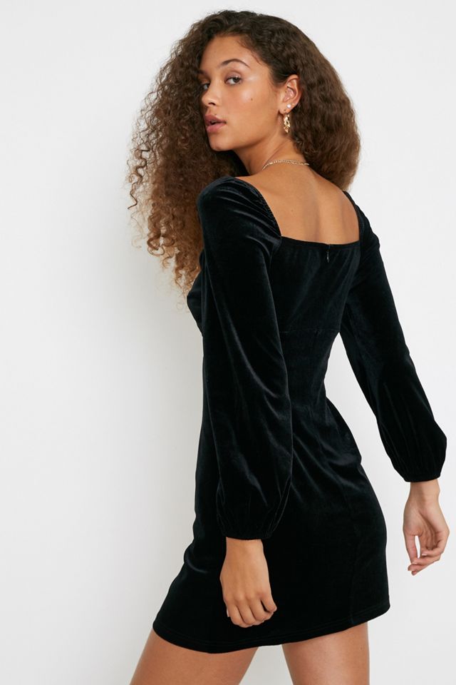 NARRATED - Mini robe en velours #4