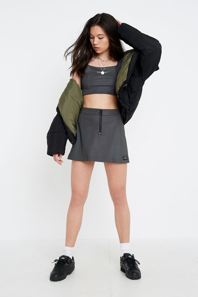 Wasted Paris Petrol Reflective Mini Skirt #2
