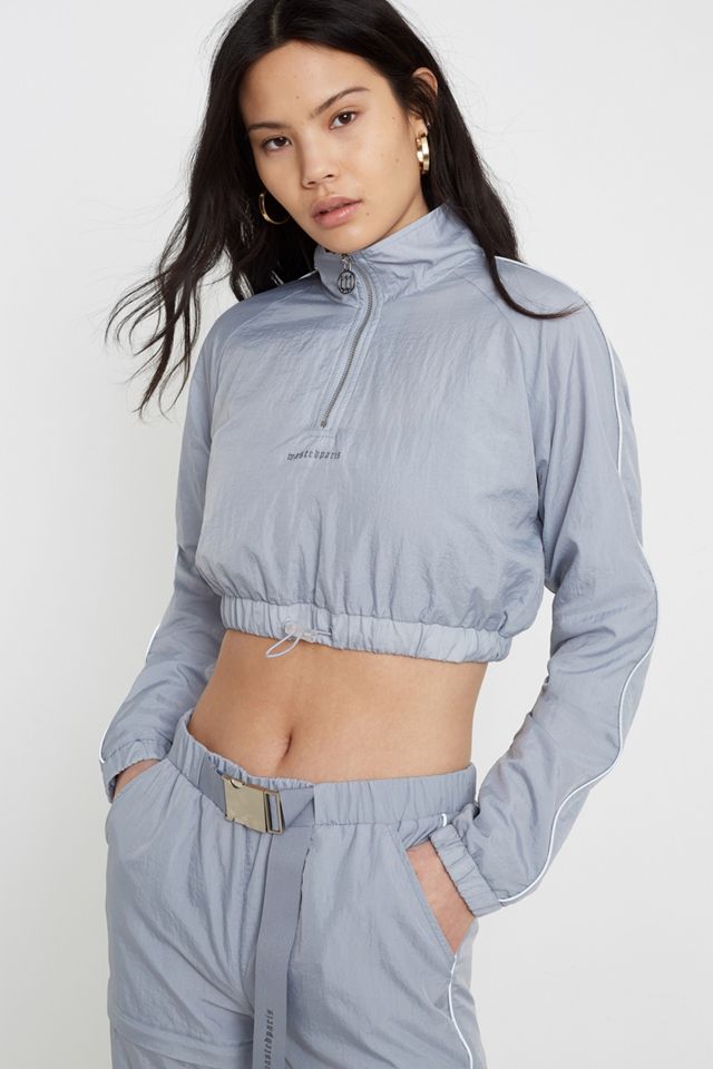 Wasted Paris Patsy Silver Reflective Track Jacket #3