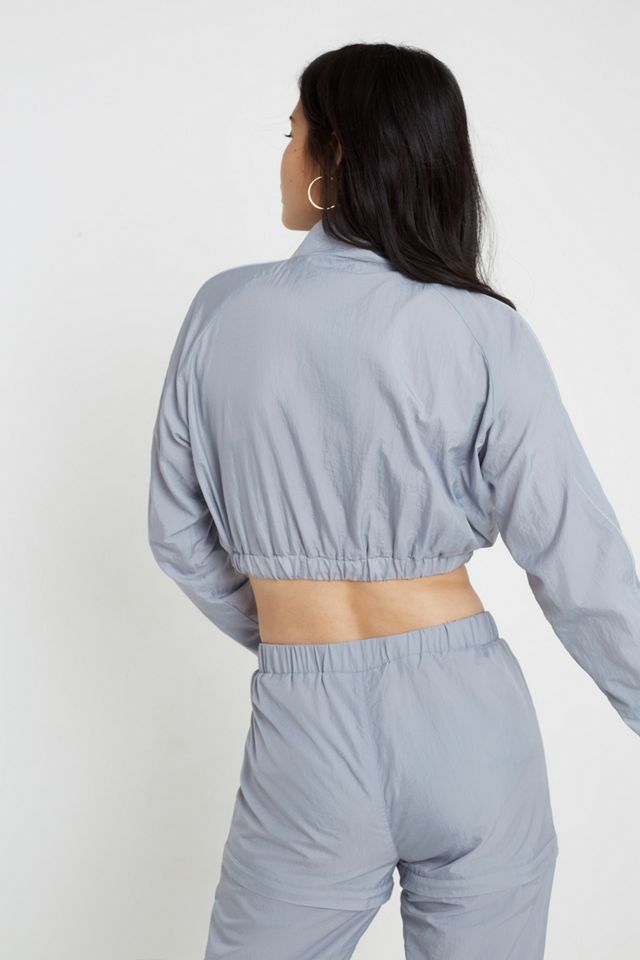 Wasted Paris Patsy Silver Reflective Track Jacket #4