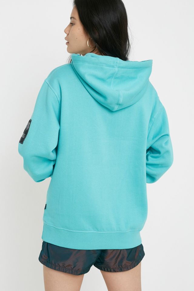 Wasted Paris – Hoodie „Thunder Bridge“ in Blau mit reflektierendem Logo #3