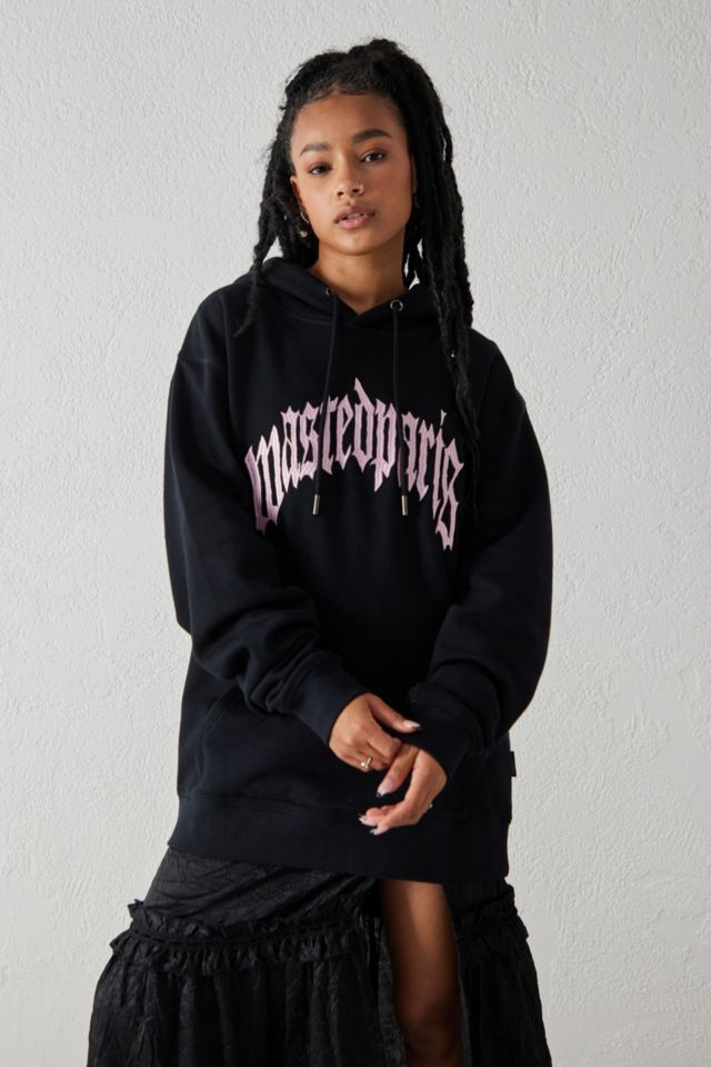 Wasted Paris Black Arch Hoodie | Urban Outfitters UK