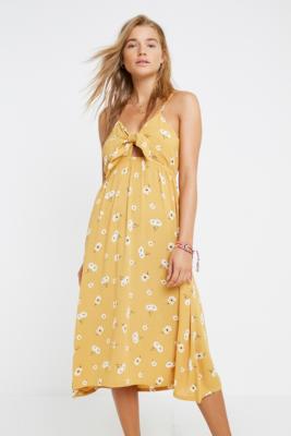 Billabong Floral Print Midi Dress | Urban Outfitters UK