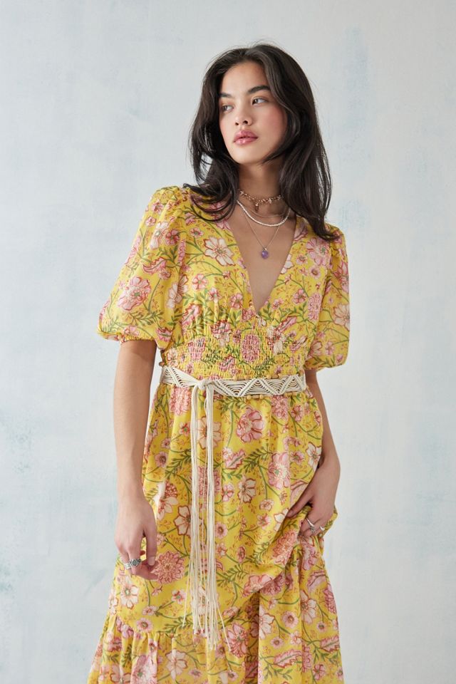 Billabong Spell Bound Floral Maxi Dress #3