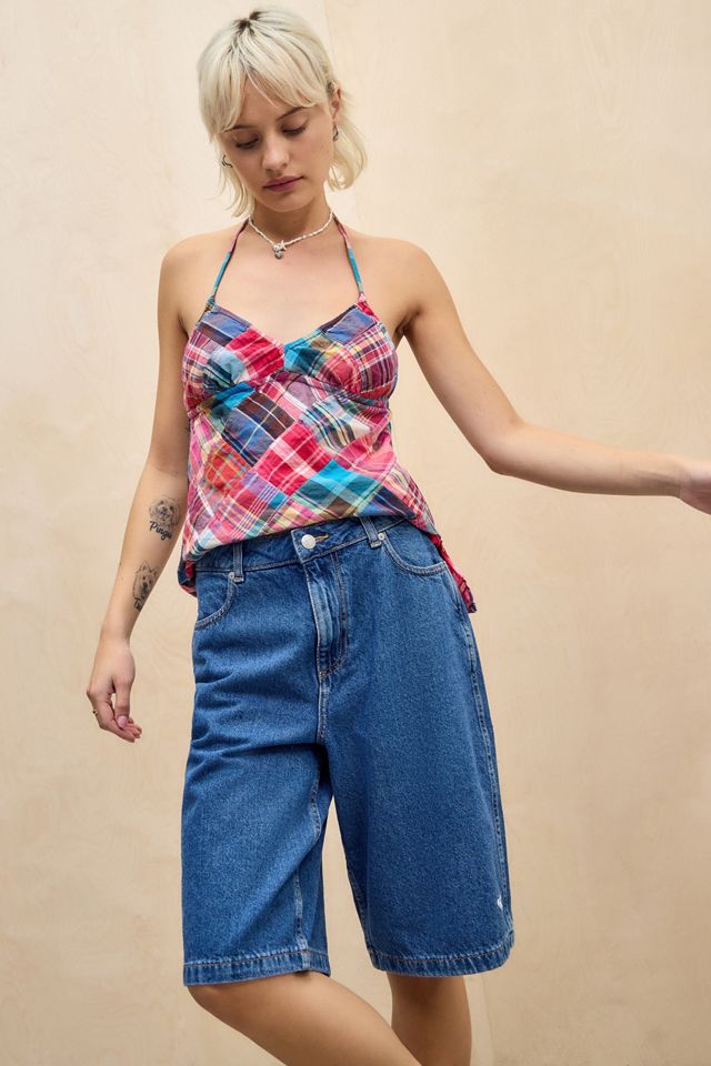 Shorts de mezclilla Roxy UO Exclusive Denim Script #1