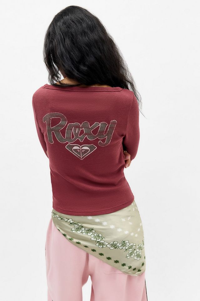 Roxy UO Exklusives Langarm-Thermo-T-Shirt in Lagen #3