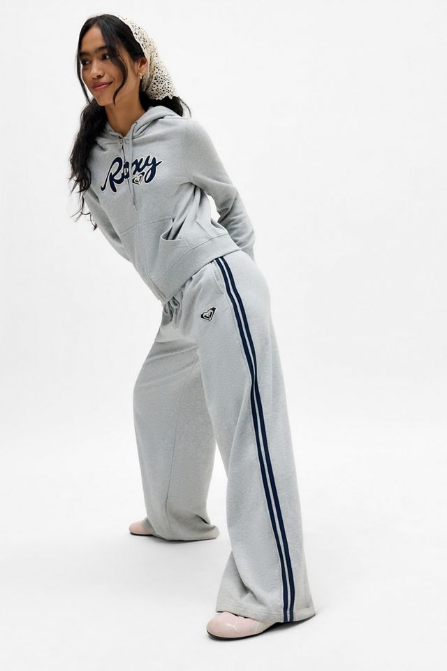 Roxy UO Exclusive Wide Leg Fleece Joggers #2