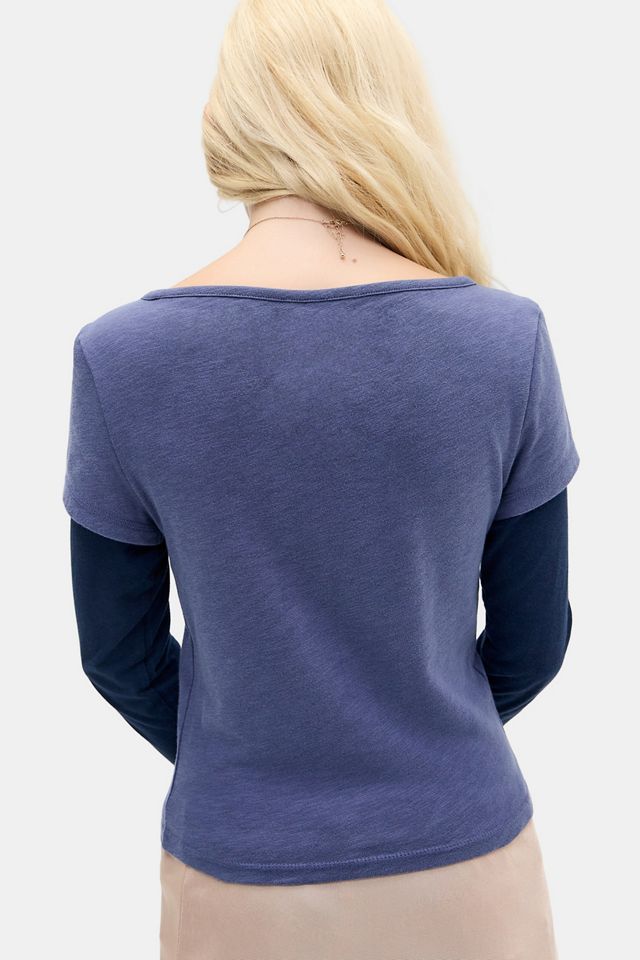 Roxy UO Exclusive Maglietta Stratificata Baby #3