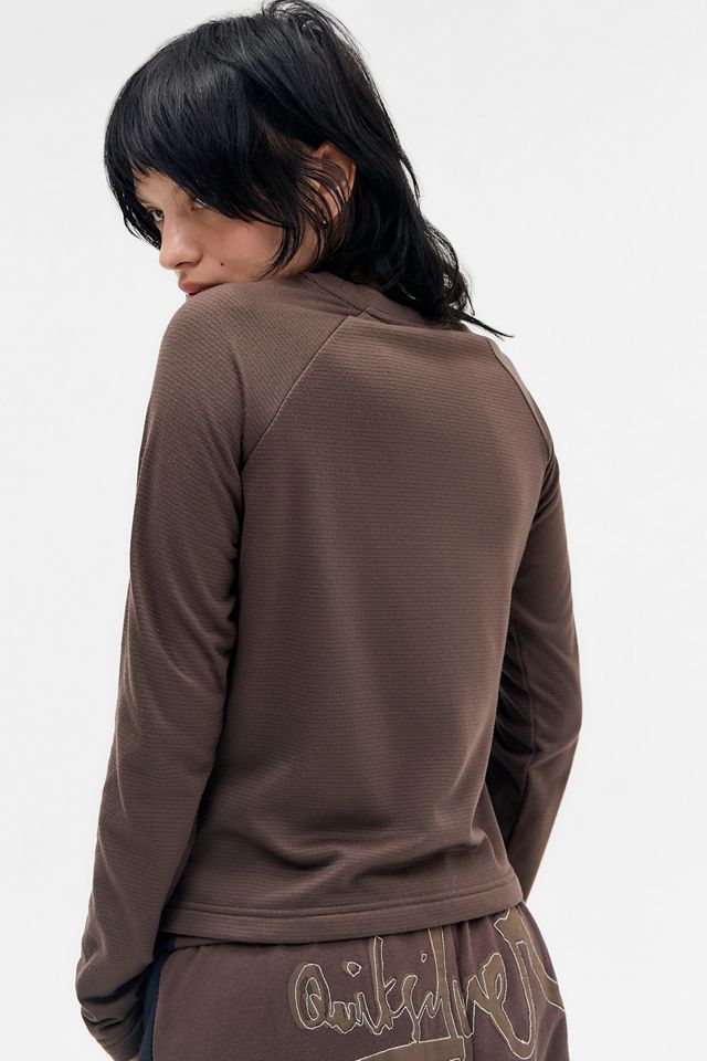 Quiksilver UO Exclusive Chocolate Long Sleeve T-Shirt #3