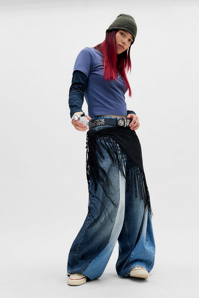 Quiksilver Maglietta a Maniche Lunghe a Doppio Strato Esclusiva UO #5