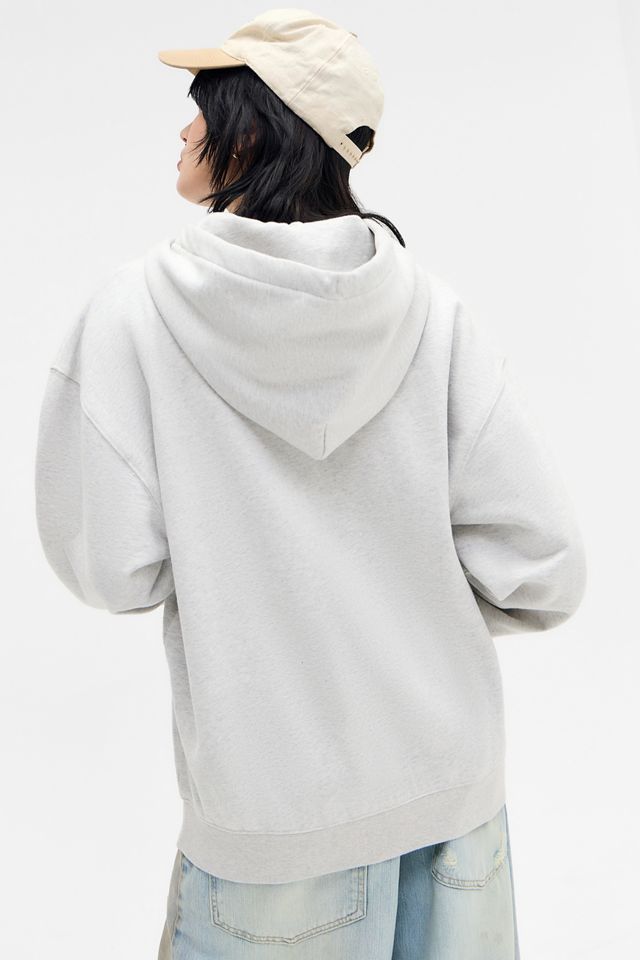 Quiksilver UO Exclusive Grey Zip-Though Hoodie #3