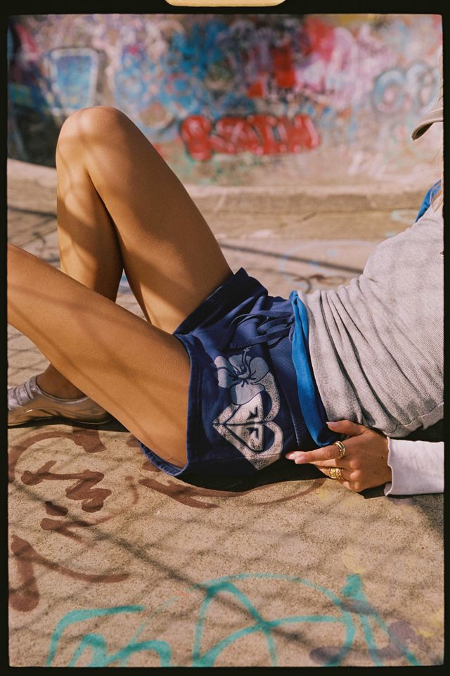 Roxy UO Exklusive Jersey Mikro-Shorts #1