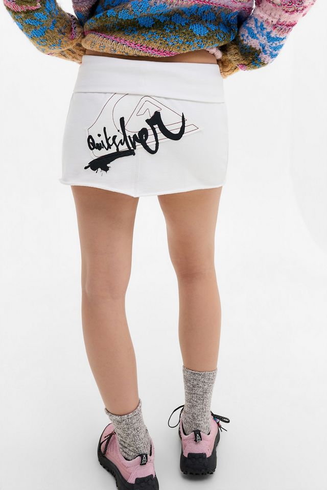 Quiksilver UO Exclusive Exposed Seam Mini Skirt #3