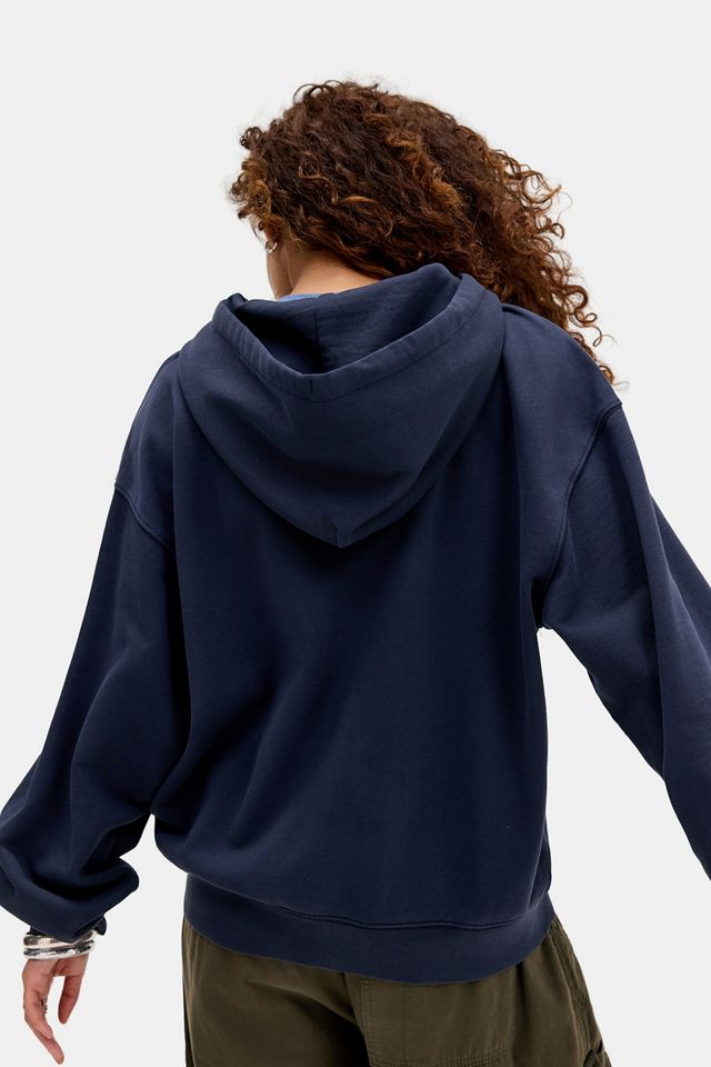 Sudadera con Capucha Azul Marino Exclusiva de UO Quiksilver #3