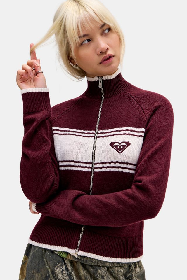 Roxy UO Exclusive Zip-Up Knit Track Top #1