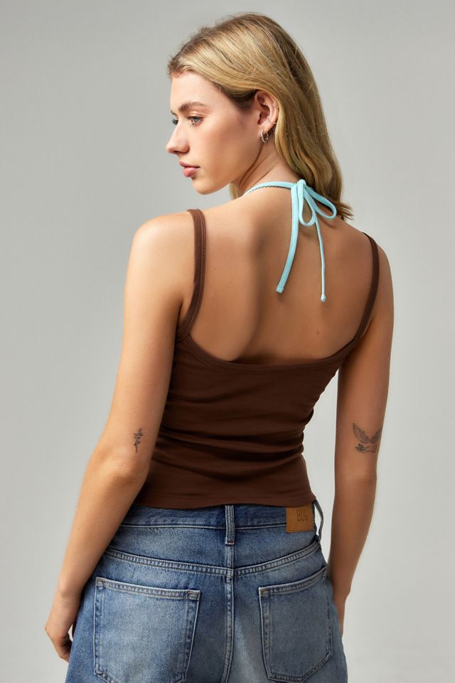 Roxy UO Exclusive Double Layer Cami #4