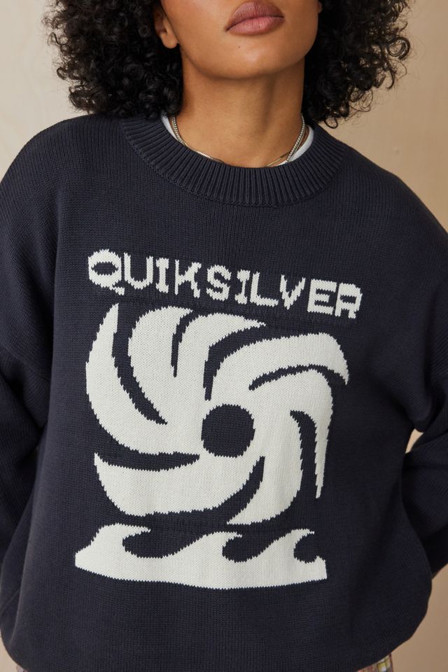 Quiksilver Black Logo Sweatshirt #1