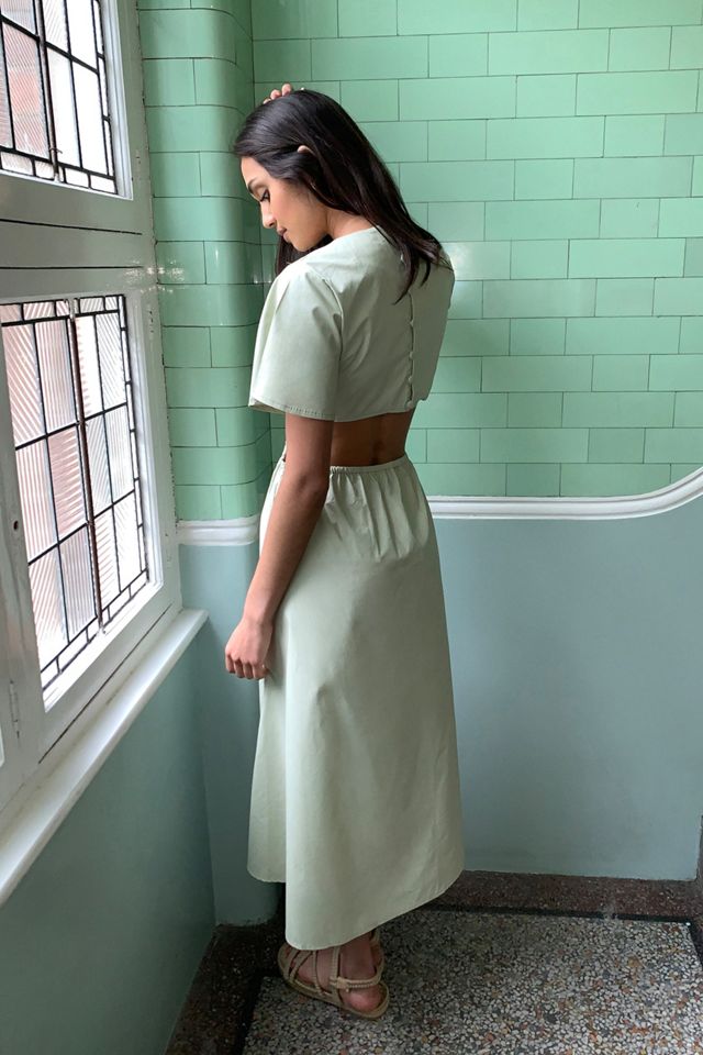 Daisy Street - Robe midi à découpe #2