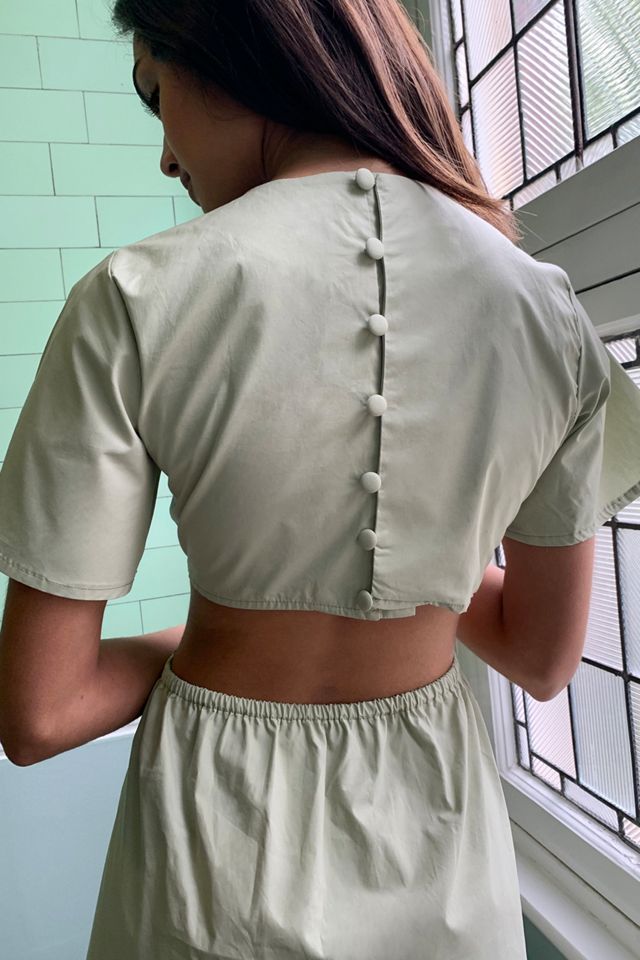 Daisy Street - Robe midi à découpe #3