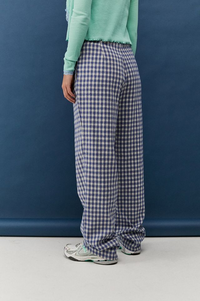 Daisy Street - Pantalon large à carreaux gris #2