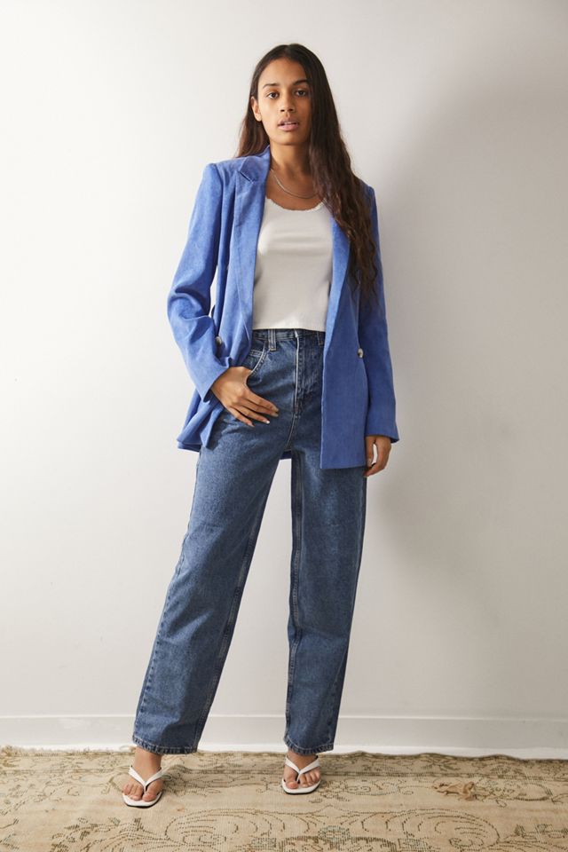 Daisy Street Belted Corduroy Blazer #2