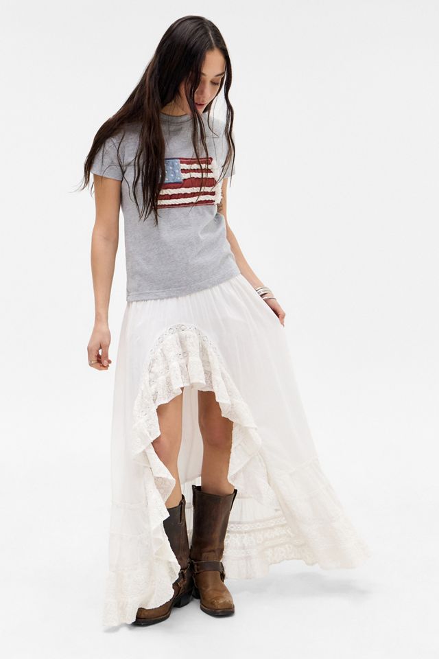 Daisy Street Appliqué Flag T-shirt #2