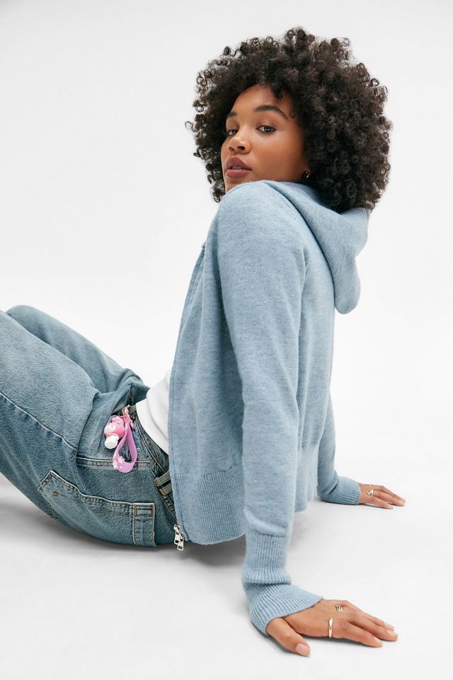 Sweat à capuche en maille Daisy Street #1
