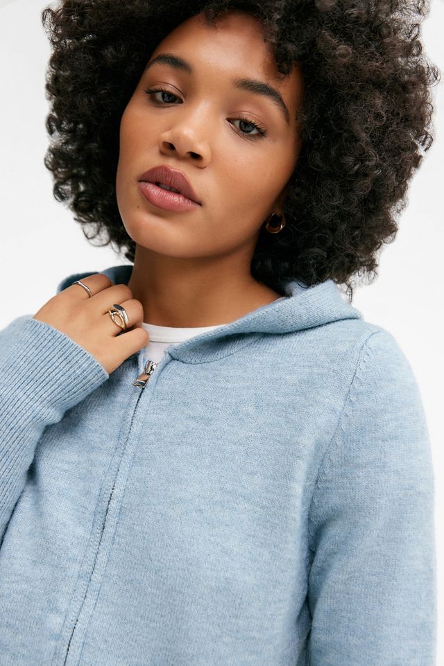 Sweat à capuche en maille Daisy Street #3