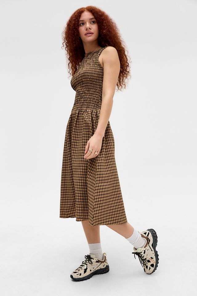 Daisy Street Drop Waist Shirred Dress #3