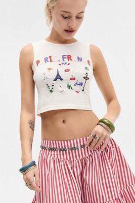 Daisy Street UO Exclusive Paris Tank Top