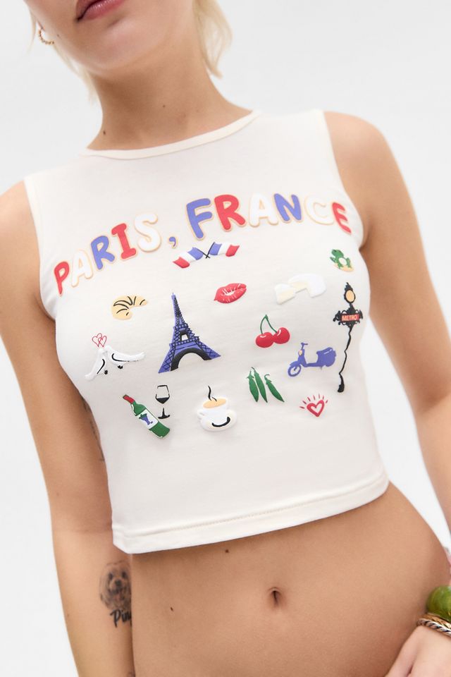 Canotta Daisy Street UO Exclusive Paris #2