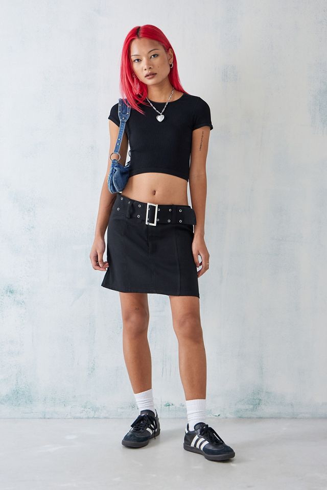 Daisy Street - Mini jupe ceinturée #2