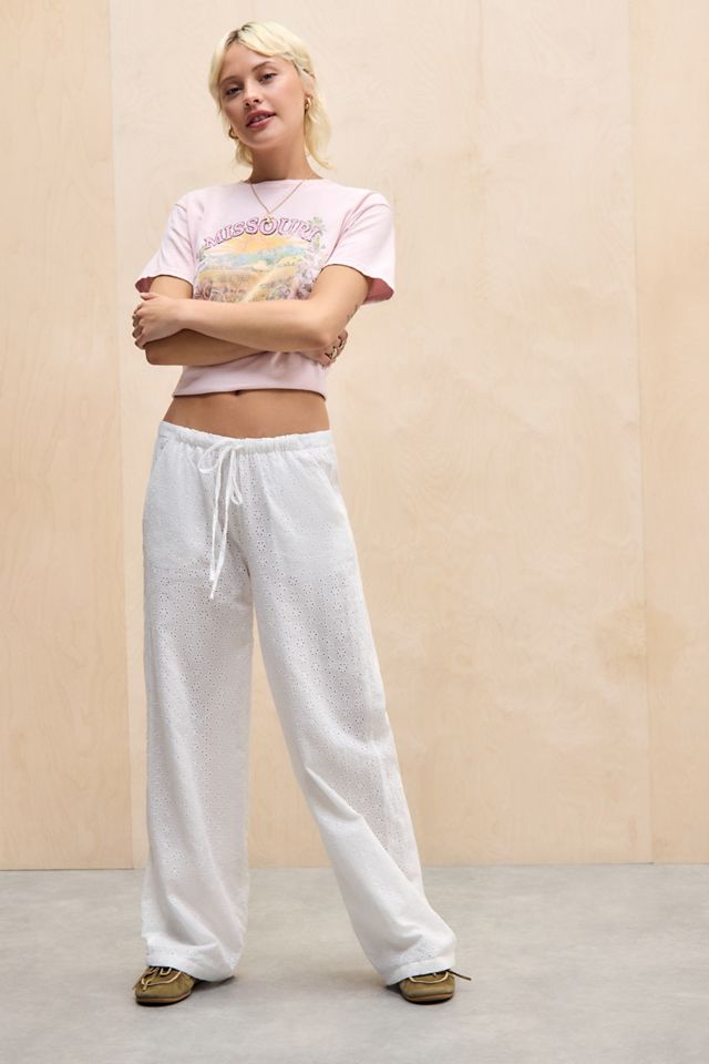 Pantalon en broderie anglaise Daisy Street #1