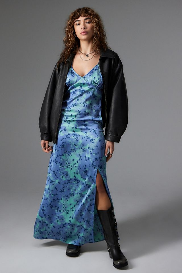 DAISY STREET PRINTED MAXI DRESS