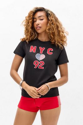 Daisy Street NYC Appliqué T-Shirt